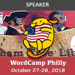 WordCamp Philly 2018 Speaker Badge